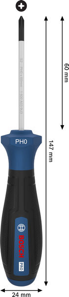 Bosch PRO Schraubendreher PH0 x 60 mm Produktbild img4 L