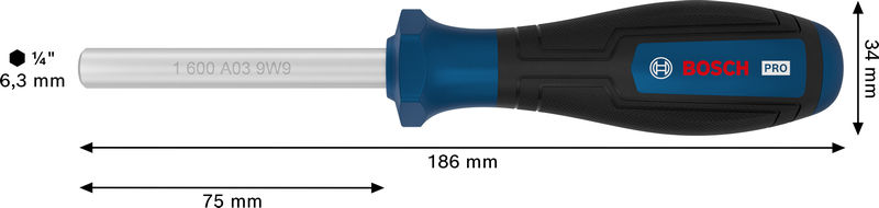 Bosch PRO Bit-Schraubendreher Produktbild img4 L