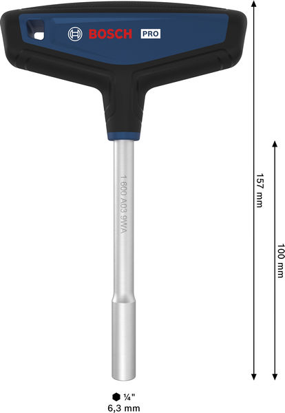 Bosch PRO Bit-Schraubendreher mit T-Griff Produktbild img4 L