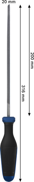 Bosch Halbrundfeile 200 mm / 8" Produktbild img4 L