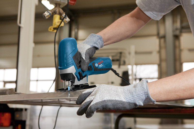 Bosch Stichsäge GST 90 E mit 1 x Stichsägeblatt T 144 D, in Handwerkerkoffer Produktbild img5 L