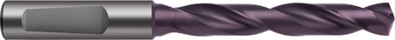 Spiralbohrer&nbsp;VHM / Ø 7,400&nbsp;mm / m7 / 5xD / DIN 6537L / TiAlN nano Produktbild img1 L