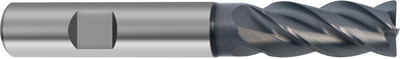 Schaftfräser / Ø 12,000&nbsp;mm / f9 / DIN 6527L / VHM / AlCrN Produktbild img1 L