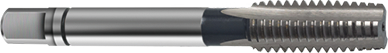 Stock Hand-Gewindebohrer für BSW-Gewinde Typ: Hand-Gewindebohrer Vorschneider W3/16 / ~DIN 352 / HSS / blank Produktbild img1 L