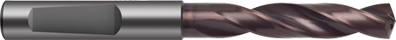 Spiralbohrer&nbsp;mit Innenkühlung&nbsp;VHM / Ø 19,500&nbsp;mm / m7 / 3xD / DIN 6537K / TiAlSiN Produktbild img1 L