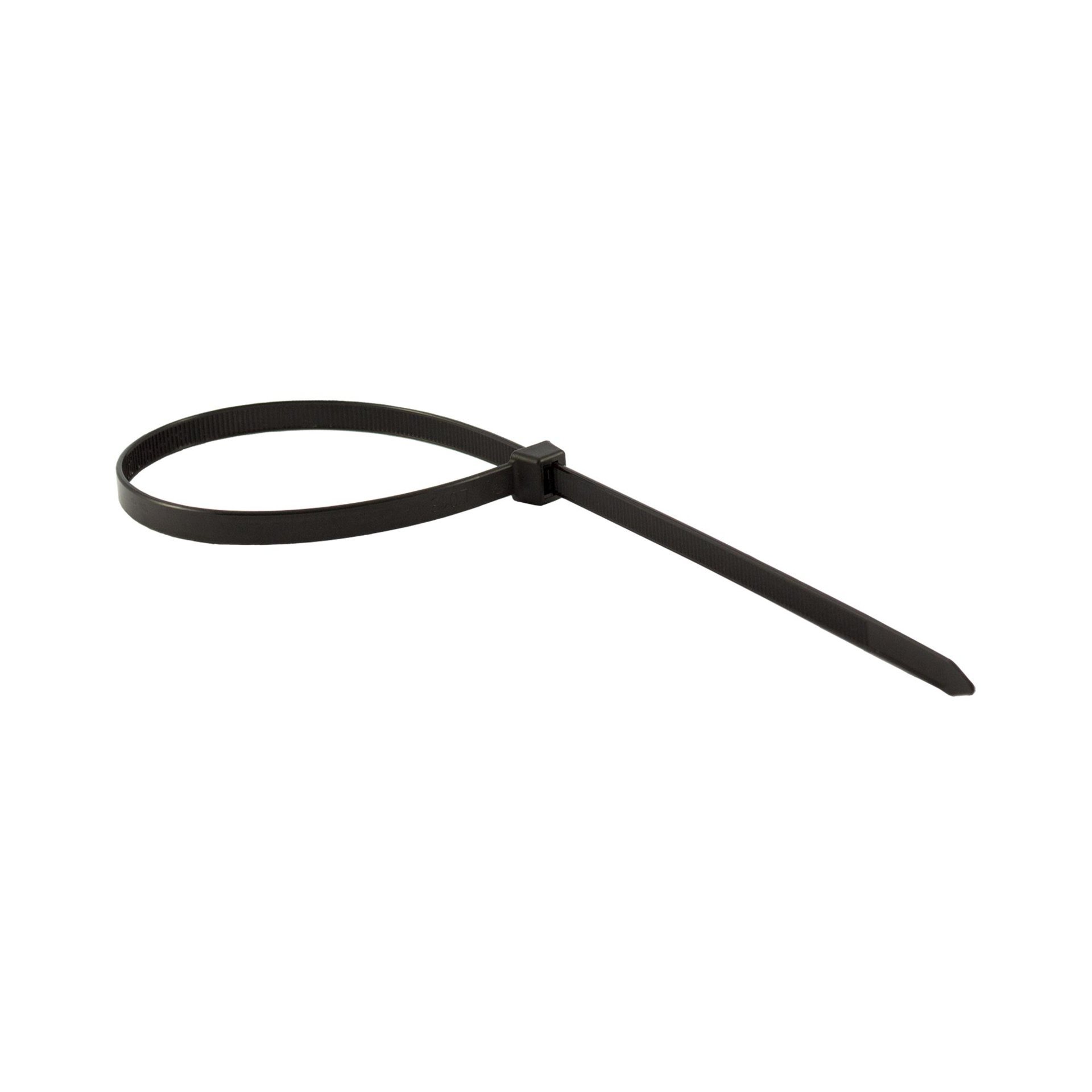 RIEGLER Kabelbinder, PA 6.6, schwarz, Band: 3,6 x 150mm, VPE 100 Stk. Produktbild img1 L