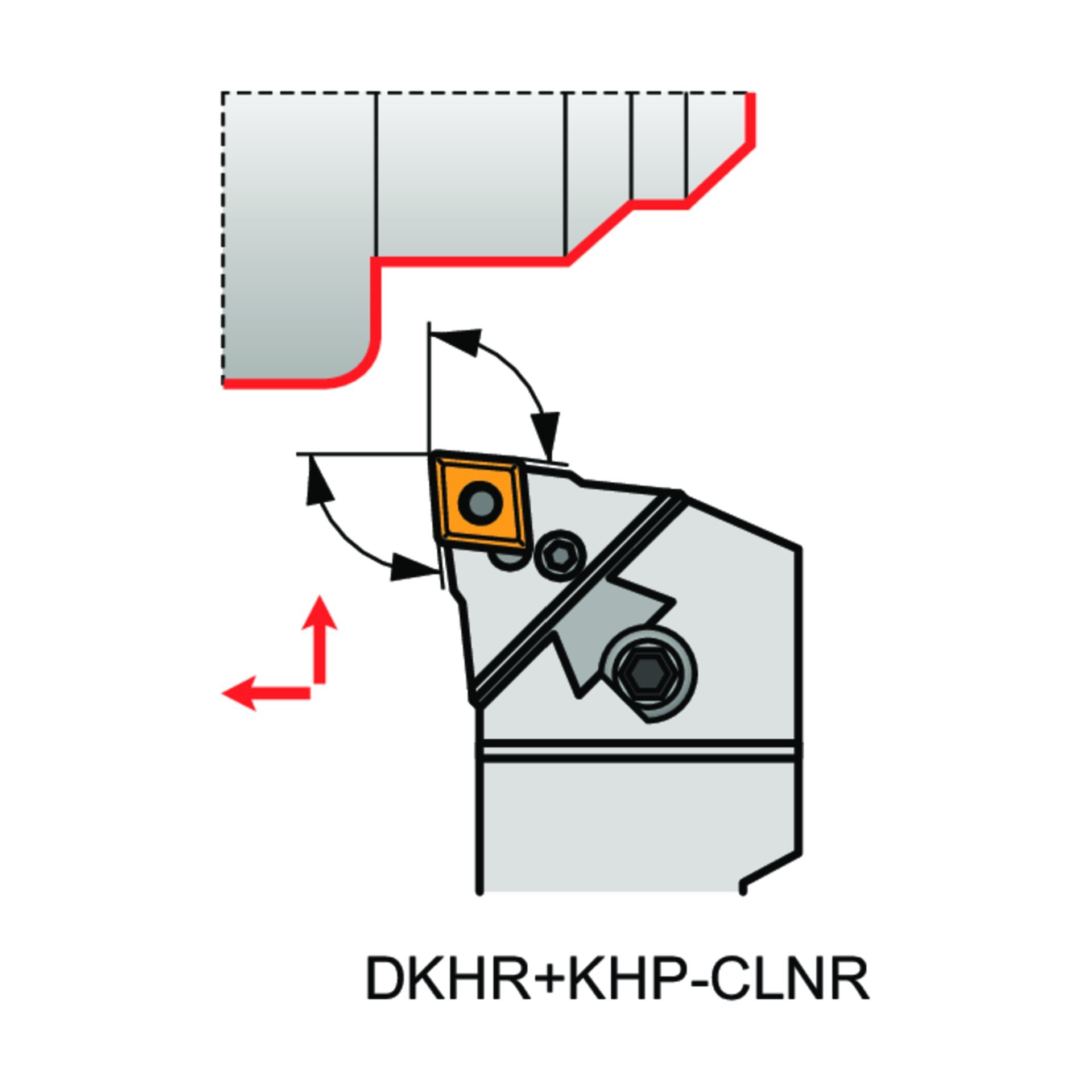 Dormer Pramet Drehkopf - Schwerlast KHP-CLNR 19 Produktbild img2 L