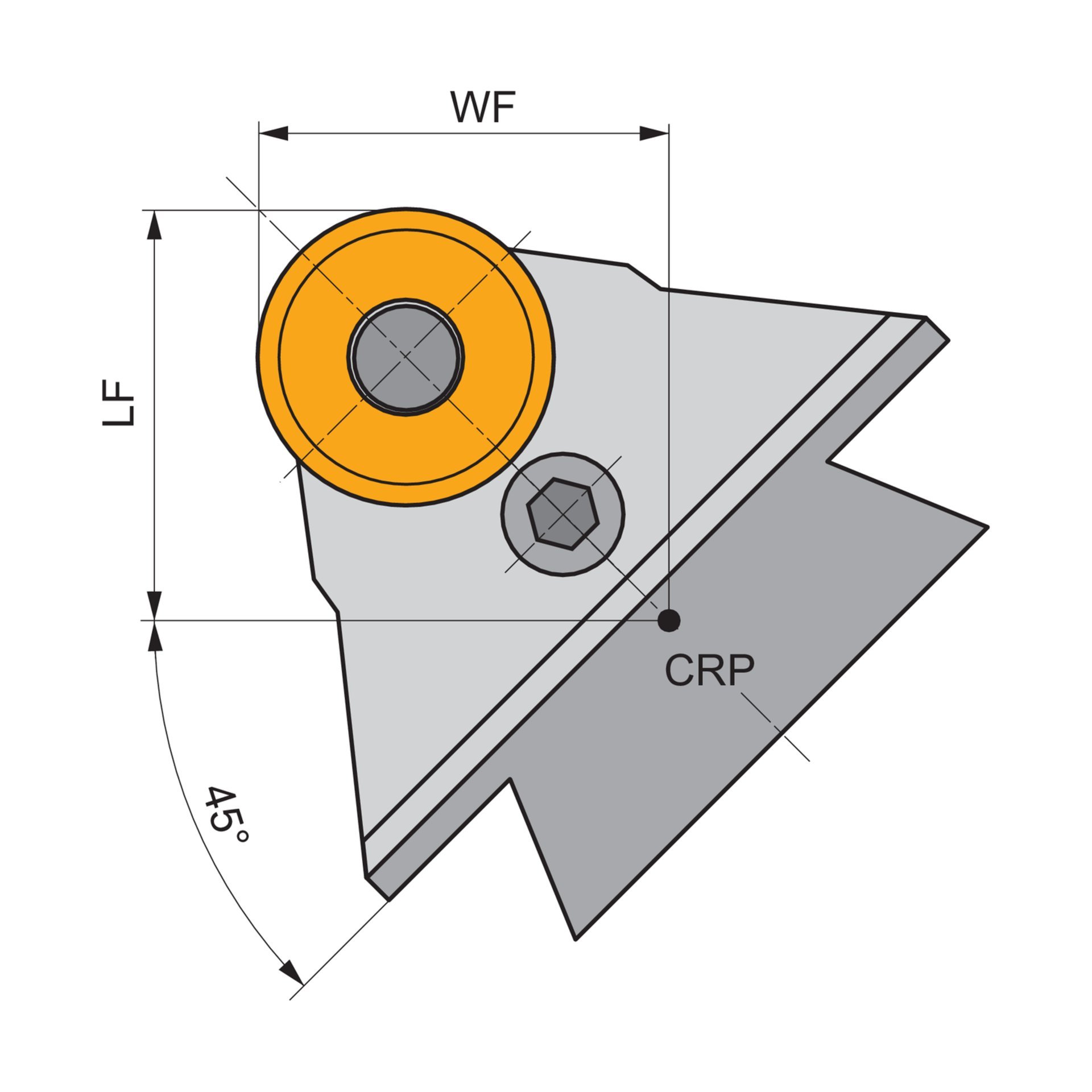 Dormer Pramet Drehkopf - Schwerlast KHP-RSCL 20 Produktbild img4 L