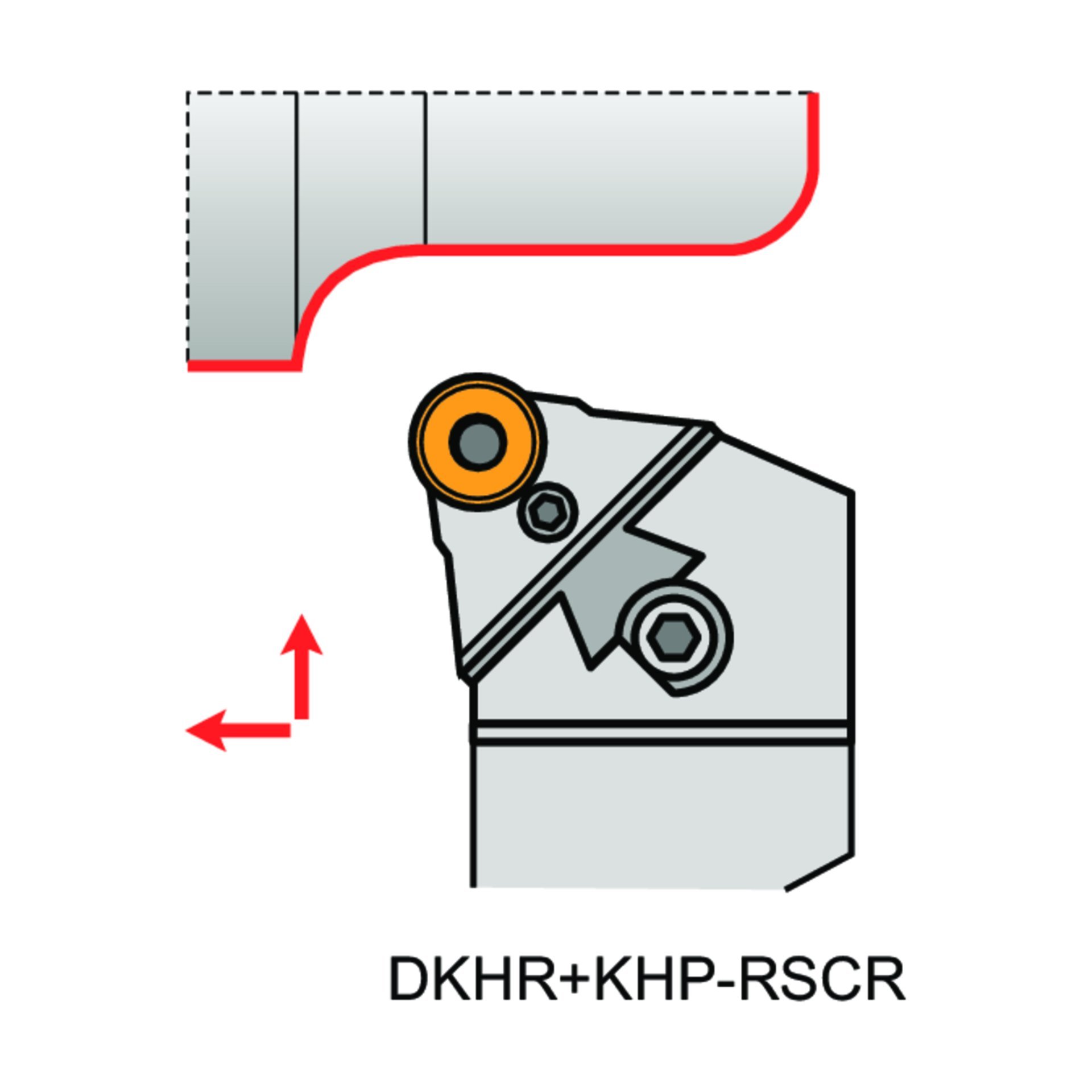 Dormer Pramet Drehkopf - Schwerlast KHP-RSCL 20 Produktbild img2 L