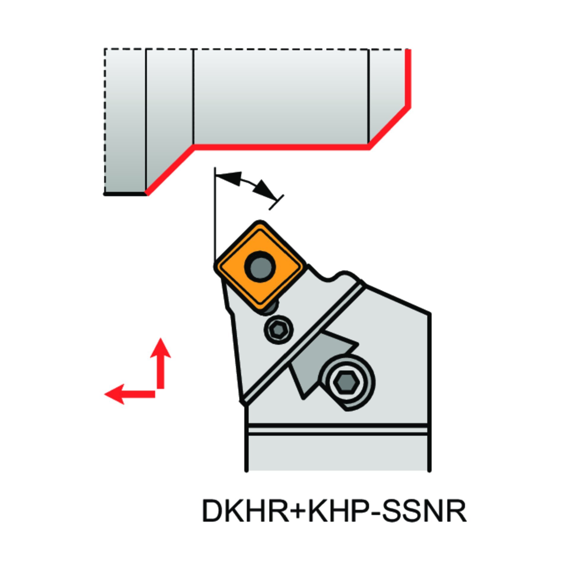 Dormer Pramet Drehkopf - Schwerlast KHP-SSNL 25 Produktbild img2 L