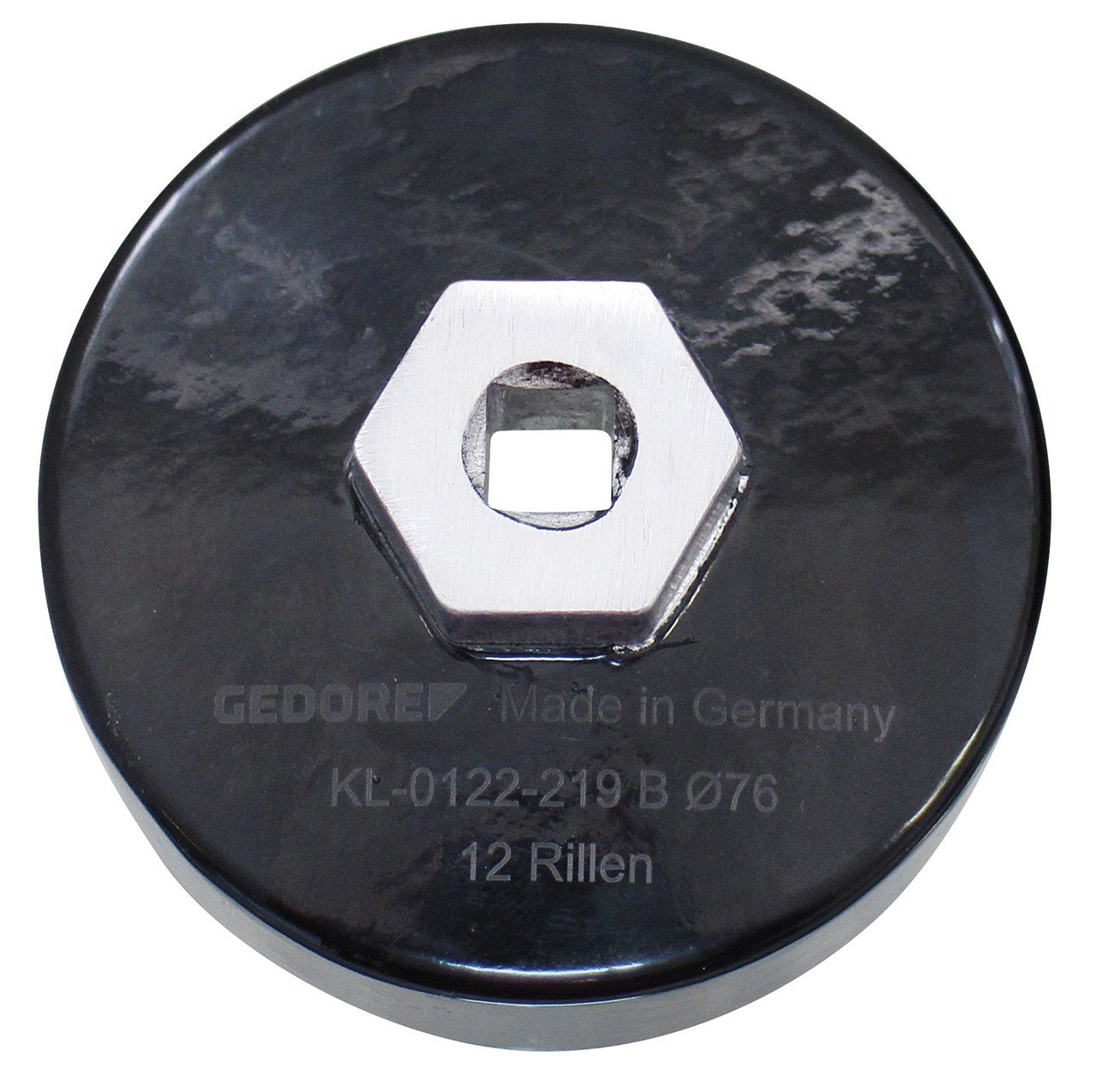 GEDORE KL-0122-219 B Ölfilterschlüssel, Alu, Ø 76 mm, ummantelt Produktbild img1 L