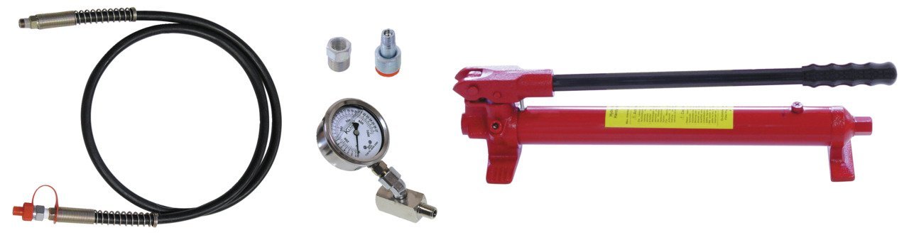 KL-0215-35 M25 Hydraulik-Handpumpe mit Manometer, 17 t Produktbild img4 L