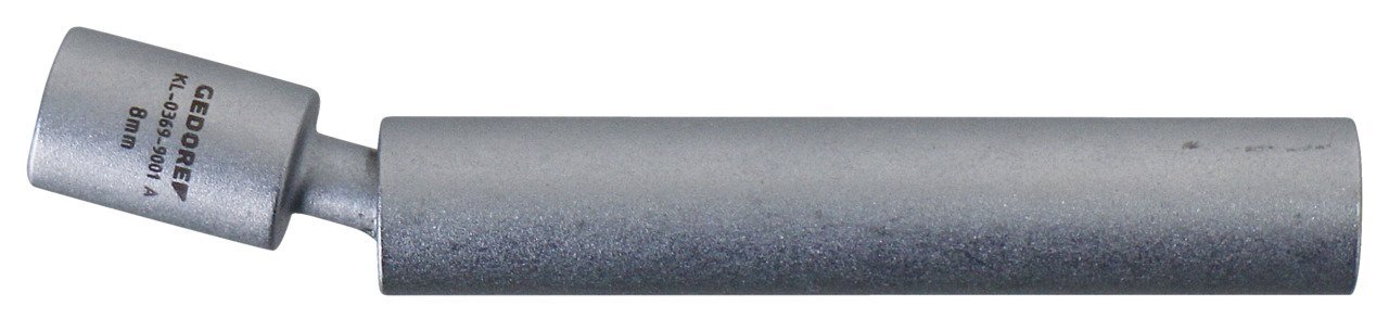 GEDORE KL-0369-9001 A Glühkerzen Steckschlüssel mit Kugelgelenk, SW 8 Produktbild img2 L