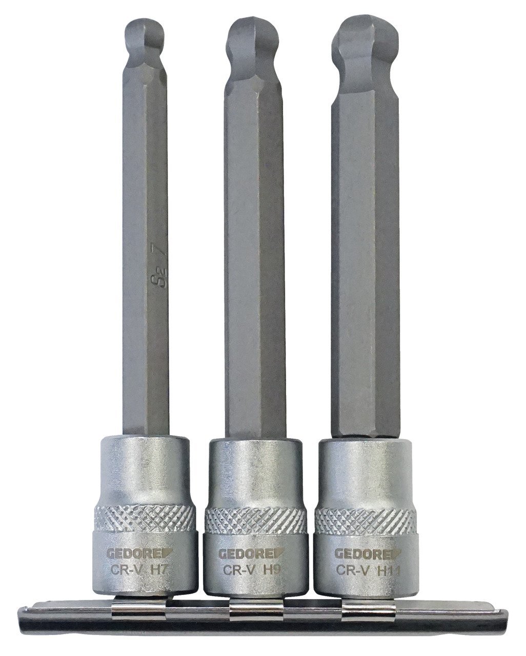KL-4021-310 Schraubendrehereinsätze-Satz 3/8" mit Kugelkopf Produktbild img1 L