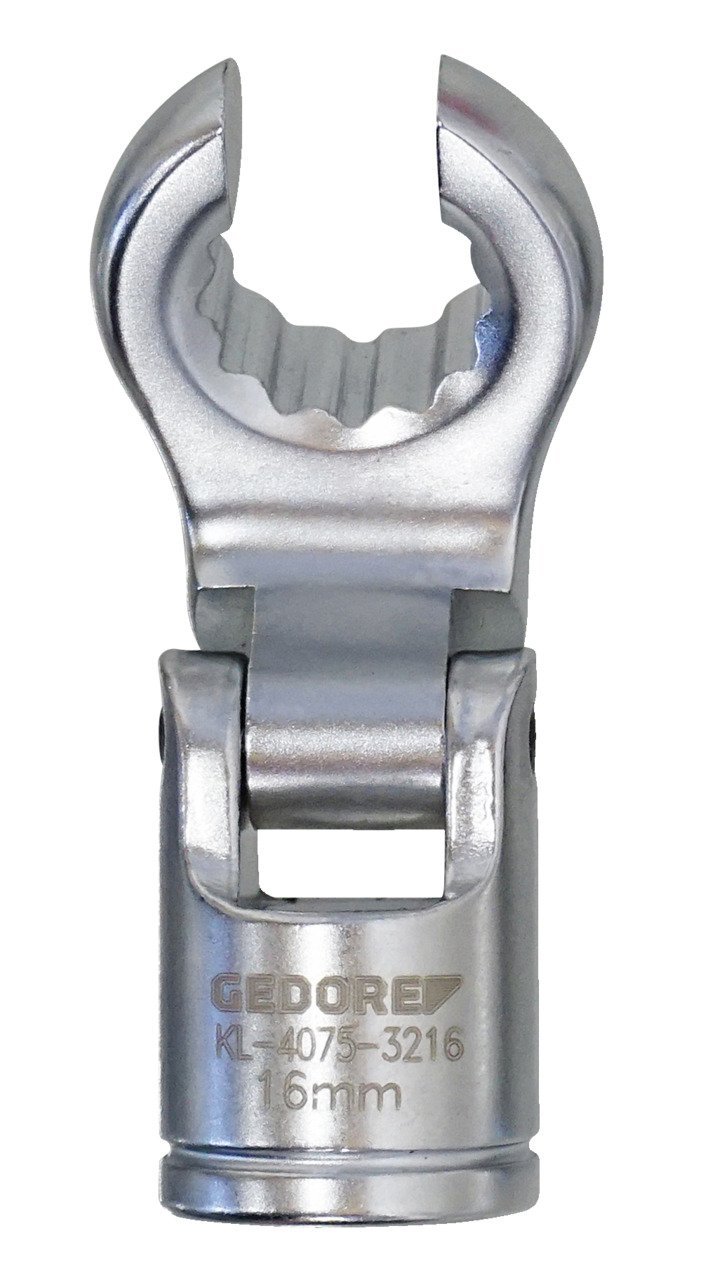 KL-4075-3216 Gelenk-Ringschlüssel-Einsatz, 3/8", SW 16 Produktbild img1 L