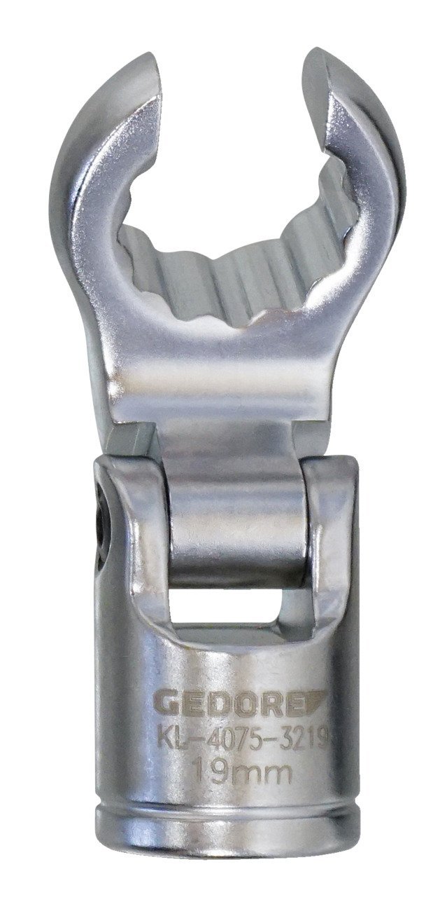 KL-4075-3219 Gelenk-Ringschlüssel-Einsatz, 3/8", SW 19 Produktbild img1 L