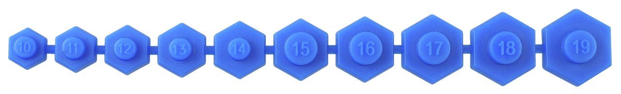 KL-4080-100 Steckschlüssel Einsätze, magnetisch, SW10-19 Produktbild img1 L