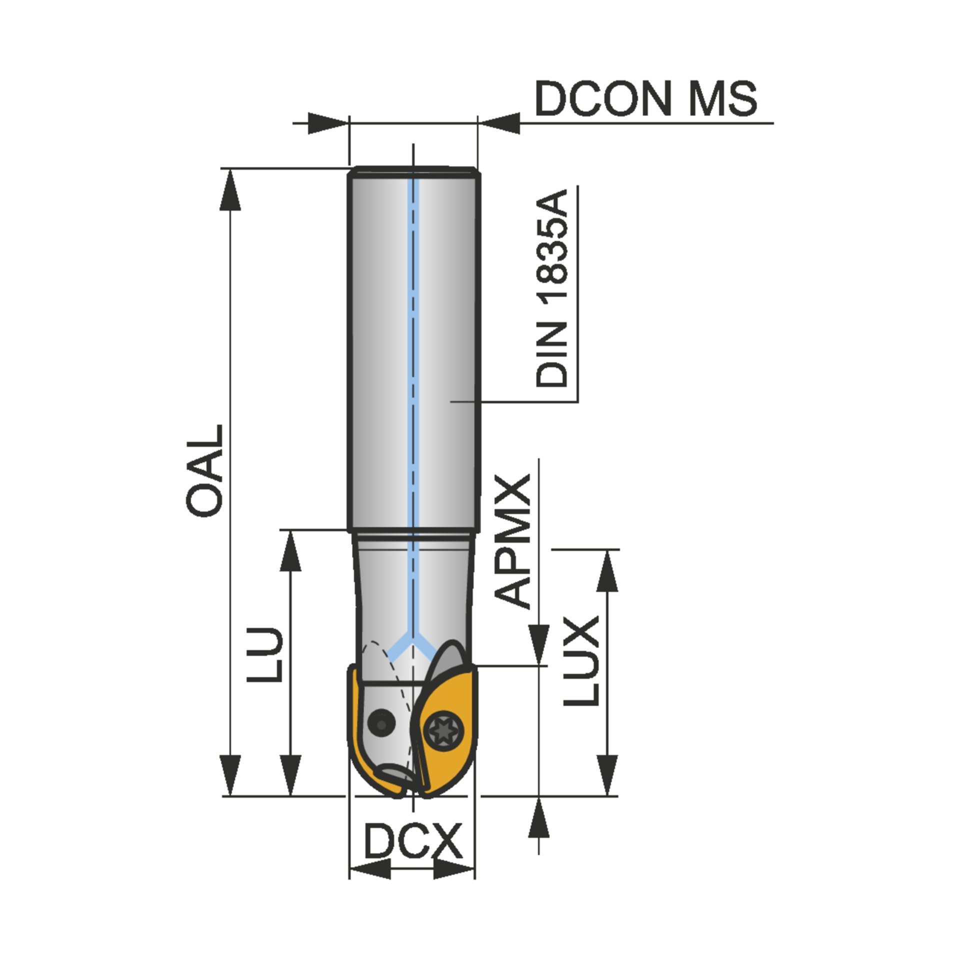 Schaftfräser - Kopier- und Profilfräsen L2-SZP Produktbild img4 L