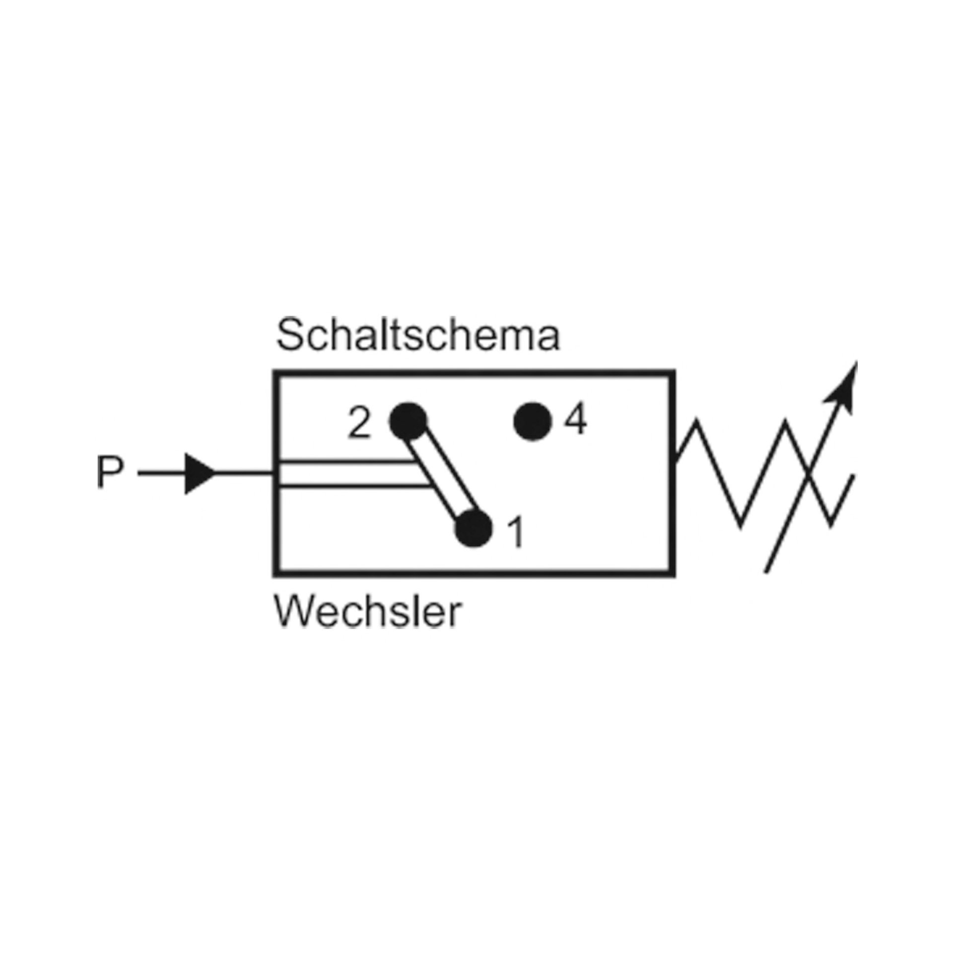 RIEGLER Druckschalter, Wechselkont. drehbar, Stahl ver., G 1/4, 0,3-2 bar Produktbild img2 L