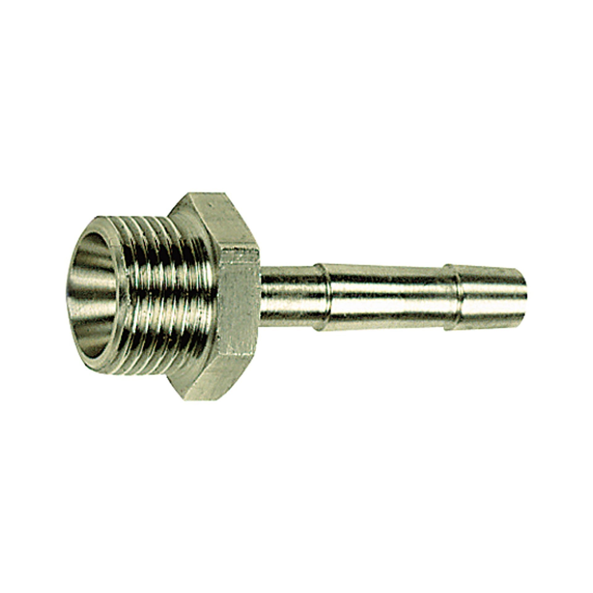 RIEGLER Einschraubschlauchtülle, G 3/4 a., für Schlauch LW 19, MS vernickelt Produktbild img1 L