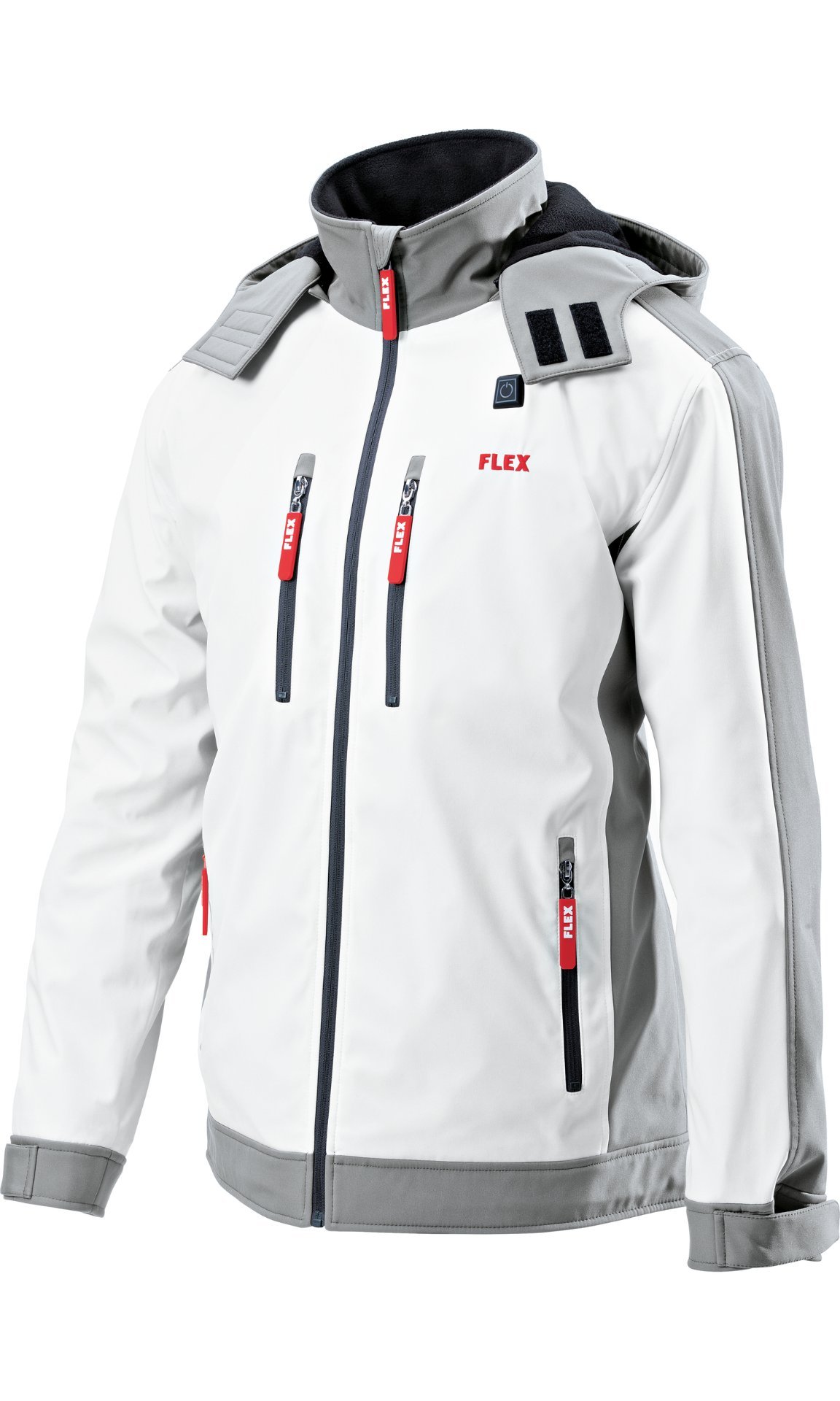 Flex Akku-Heizjacke, Softshell TJ White 10.8/18.0 3XL Men Produktbild img1 L