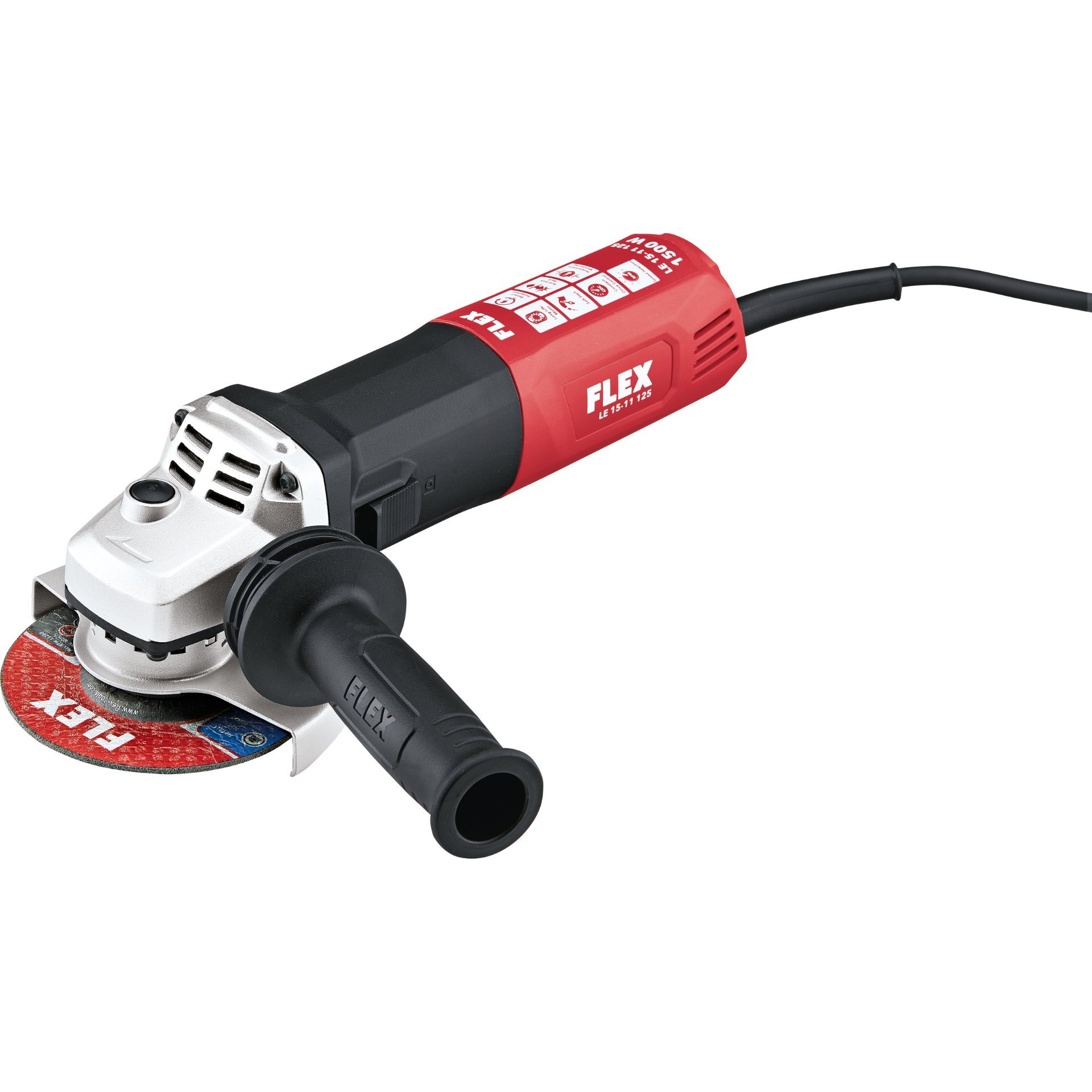 Flex 1500 Watt Winkelschleifer mit variabler Drehzahl LE 15-11 125 Produktbild img1 L