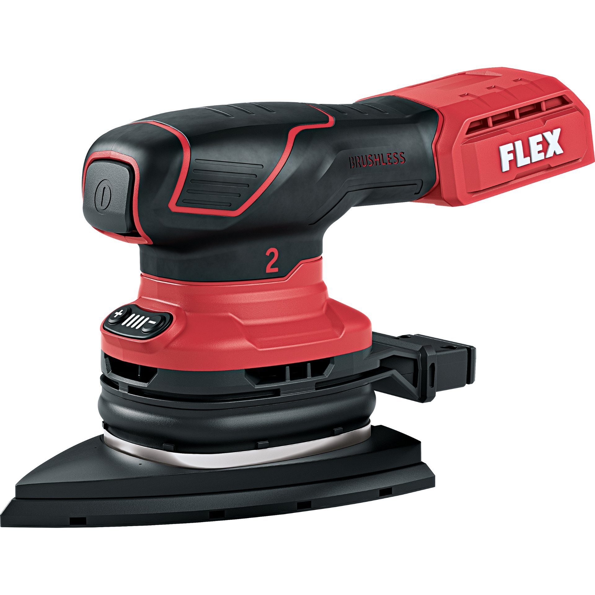 Flex Akku-Deltaschleifer mit Drehzahlregelung 18 V ODE 2-100 18-EC C Produktbild img1 L