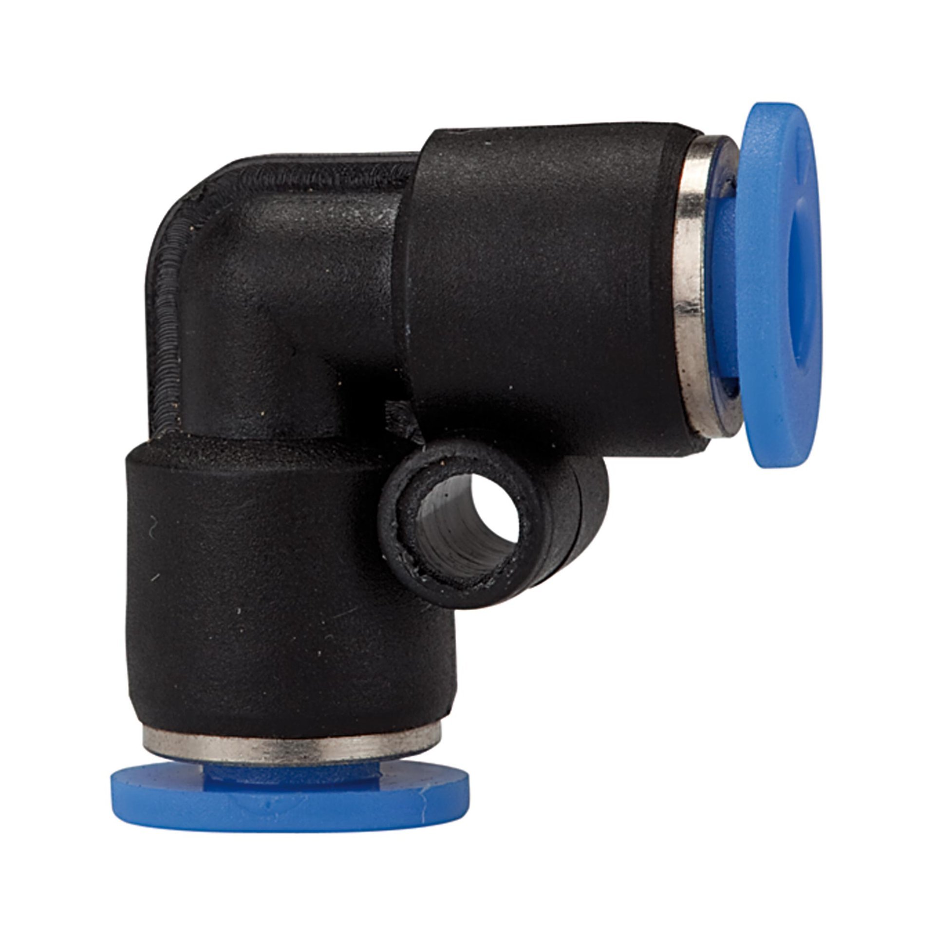 RIEGLER L-Steckverbindung »Blaue Serie« mini, für Schlauch-Außen-Ø 6 Produktbild img1 L