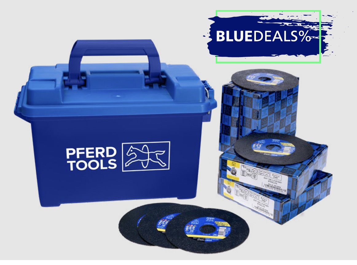 PFERD TOOLS Trennscheiben EHT 125-1,0 START STEELOX (100) BLUEDEALS EDITION Produktbild img1 L