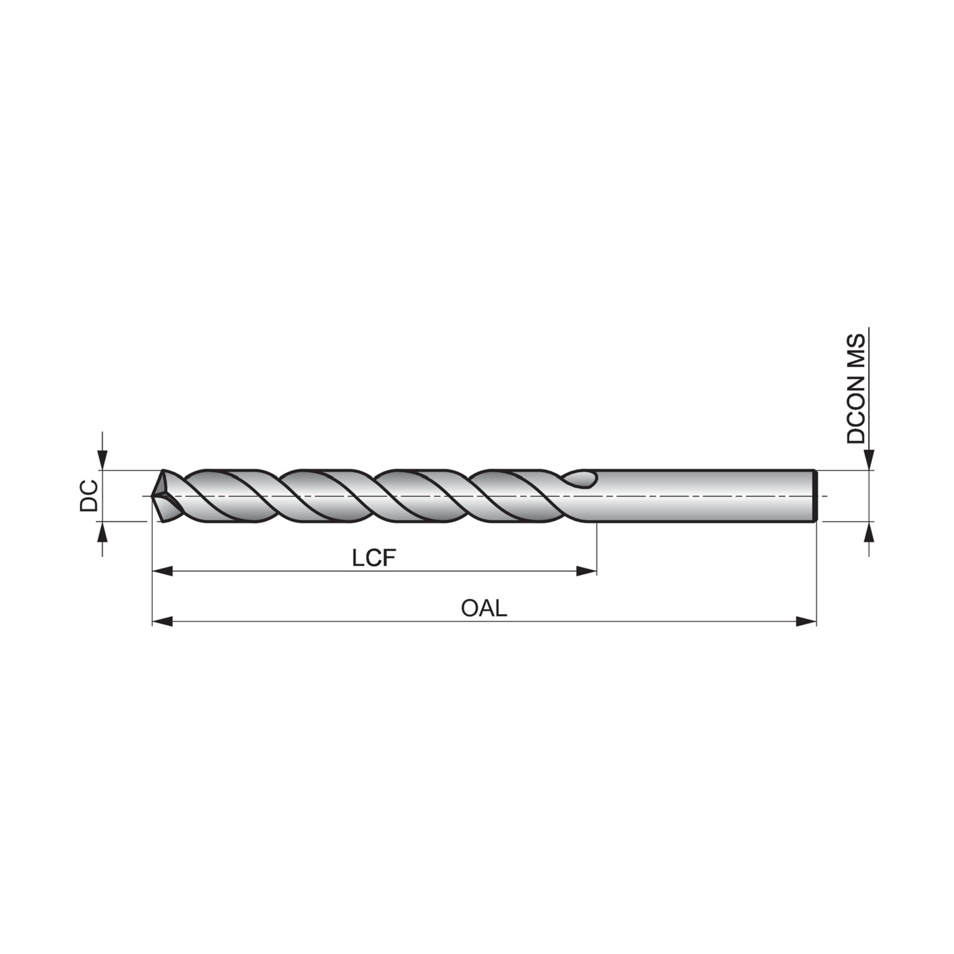 Spiralbohrer R15BF Produktbild img3 L