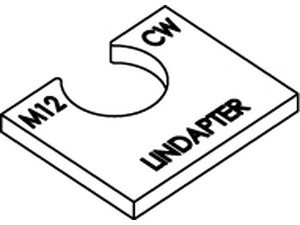 Reyher Artikel 82042 Stahl AF-CW feuerverzinkt LINDAPTER-Ausgleichsscheiben AF-CW, Dicke = 2 mm Produktbild img2 L