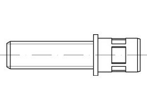 Reyher Artikel 88421 Niet Stahl, verz. M Dorn Stahl, verz. Offene Blindniete mit Sollbruchdorn, mit Anschluss-Gewinde Produktbild img2 L