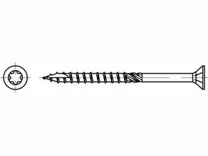 Reyher Artikel 89091 Stahl CE Seko-T galvanisch verzinkt Holzbauschrauben CE Senkkopf, Innensechsrund, Fachhandel Produktbild img2 L