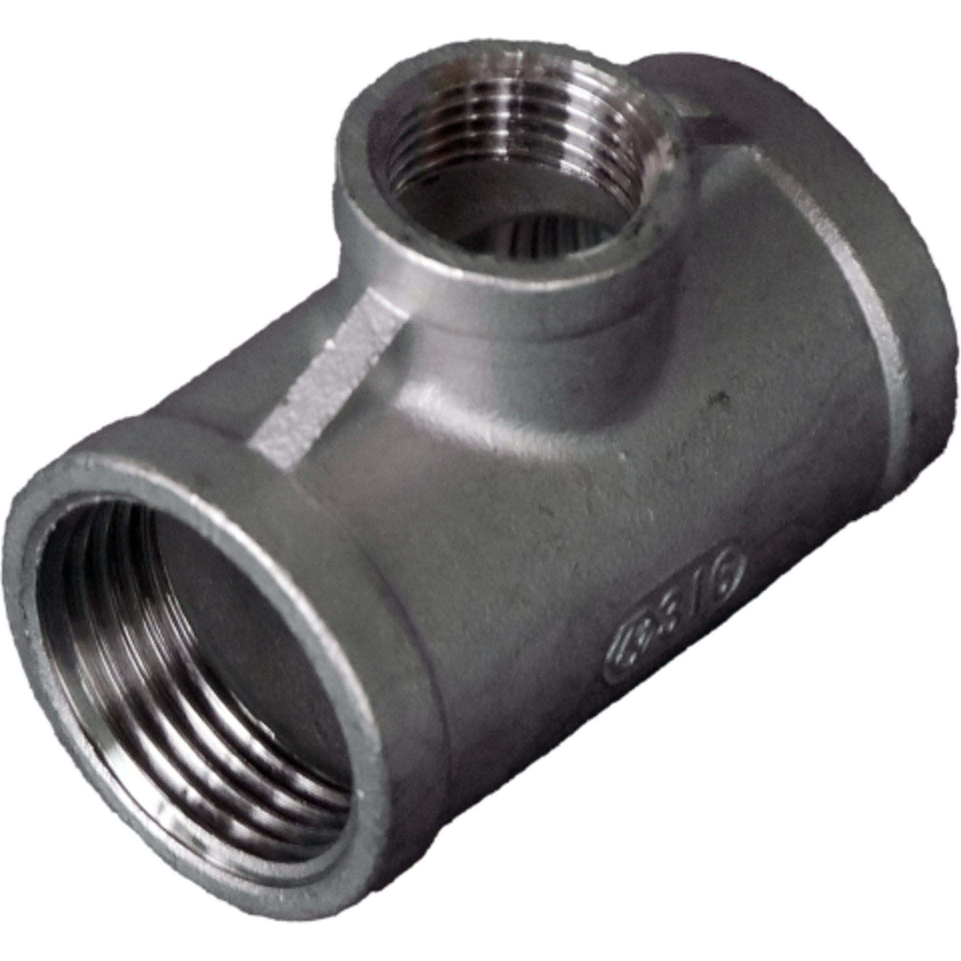 EWU Aqua Edelstahl T-Stück 1 1/4"-1/2"-1 1/4" IG Produktbild img1 L