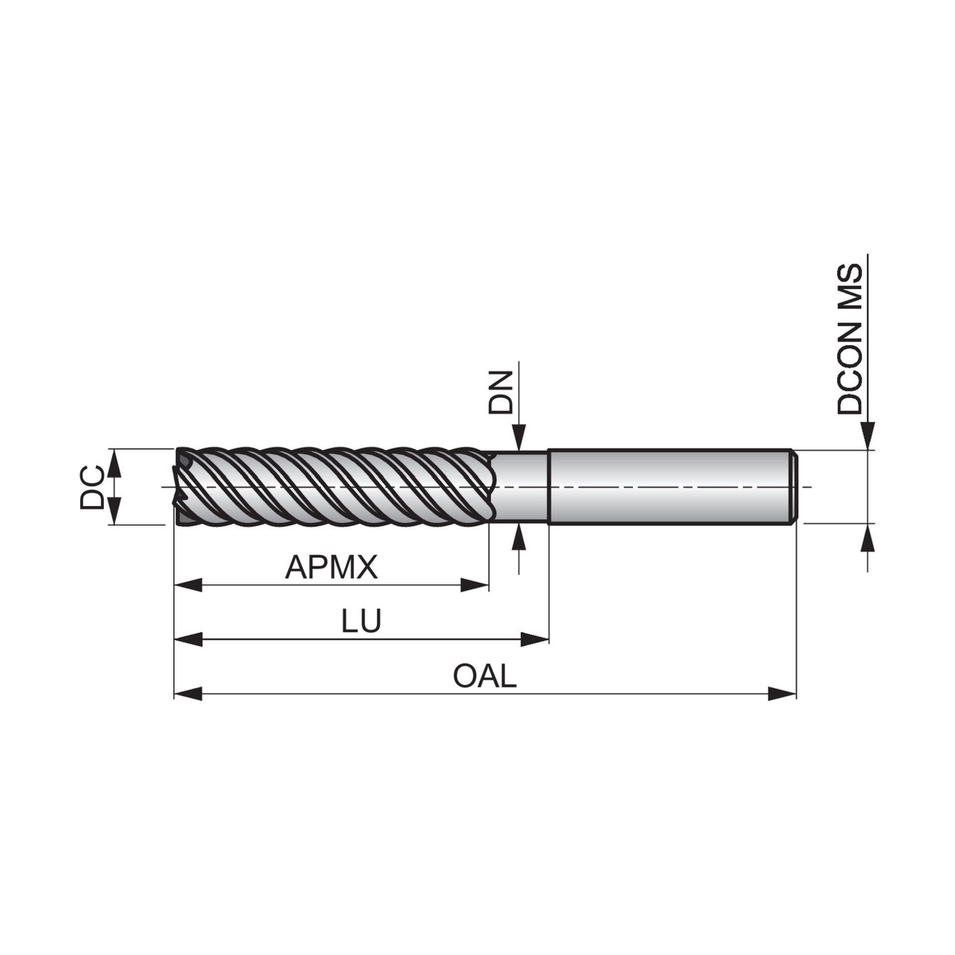 Feinstschlicht Fräser S5268.0 Produktbild img4 L