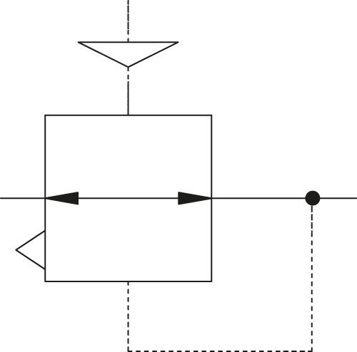 RIEGLER Druckregler pneumatisch vorgesteuert »SYNTESI«, BG 2, o. Buchsen Produktbild img3 L