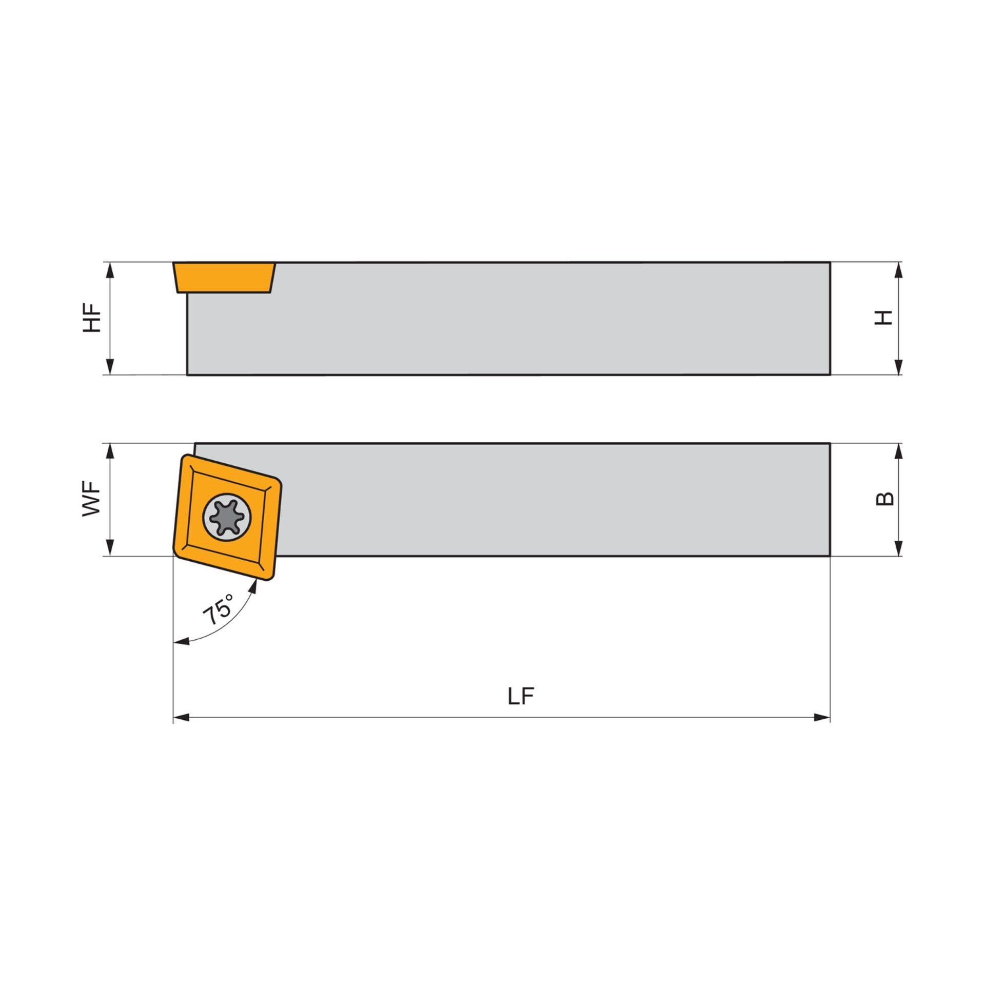 Dormer Pramet Drehwerkzeughalter ISO C SCBC(RL) EXT Produktbild img3 L