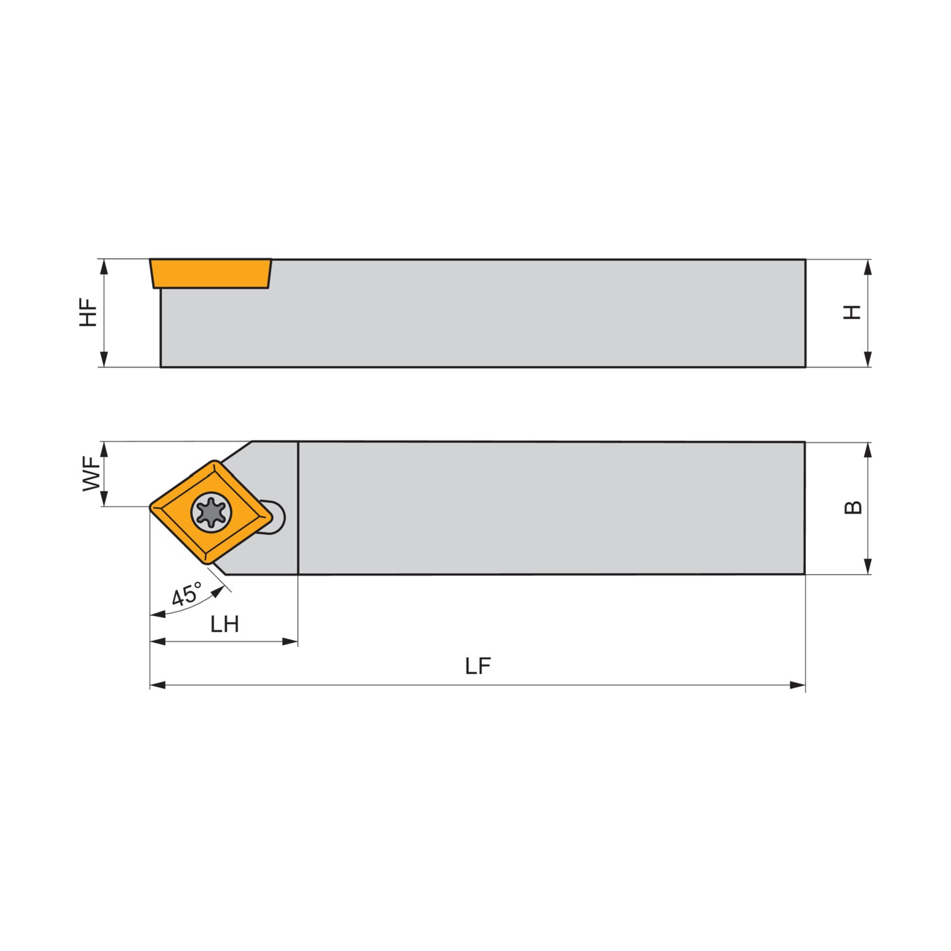Dormer Pramet Drehwerkzeughalter ISO C SCDCR 1010 E 06 Produktbild img4 L