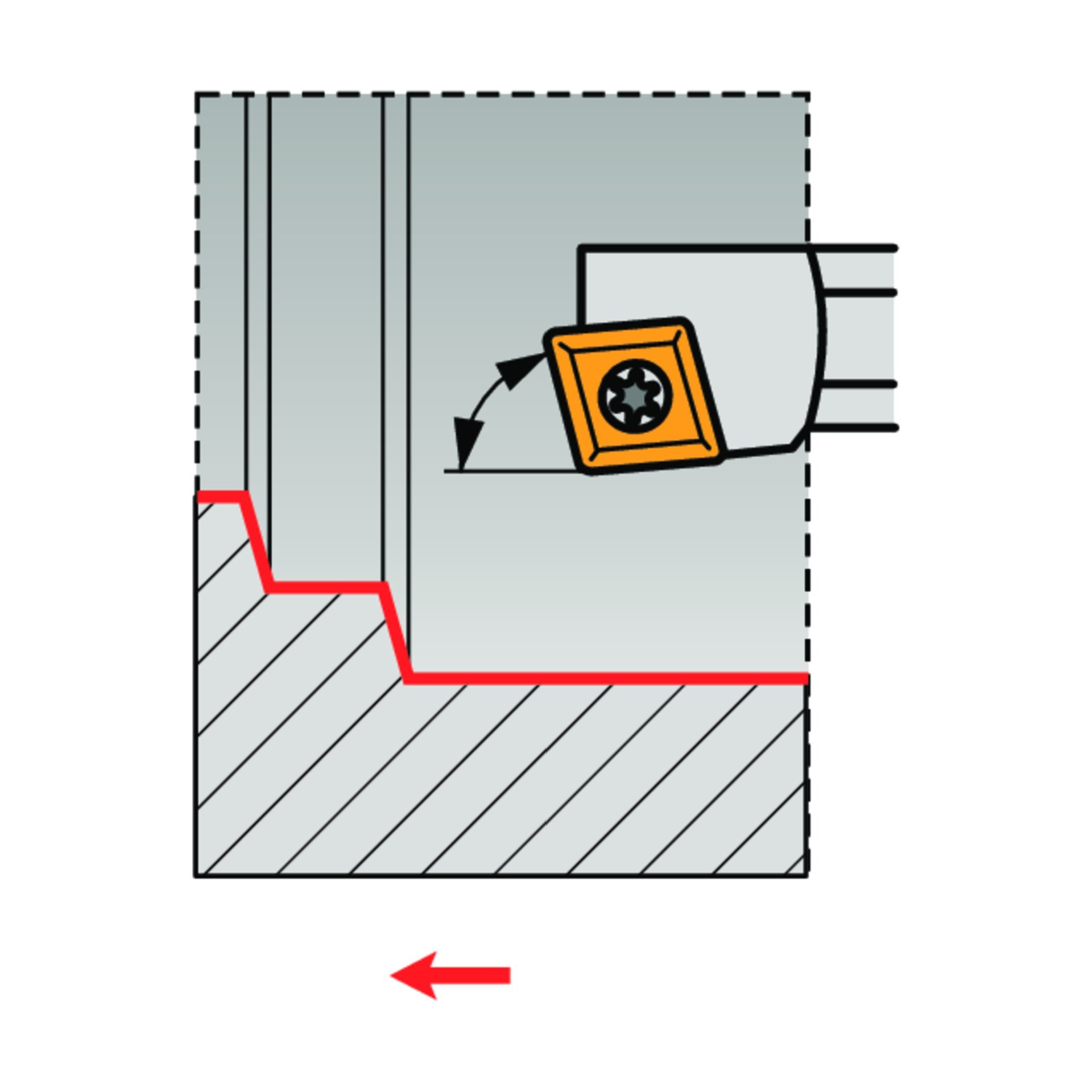 Dormer Pramet Bohrstange ISO S - Rechte Ausführung SCKC(RL) INT Produktbild img2 L