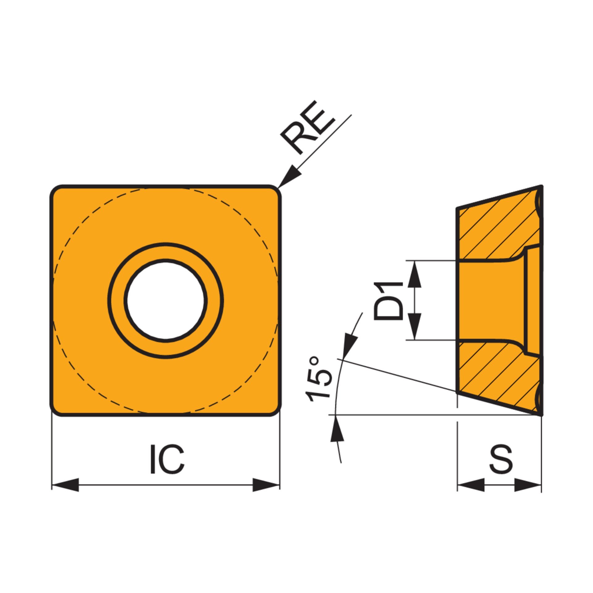 Dormer Pramet Fräswendeschneidplatte - Entgraten SDEX 090308FN-74:M8330 Produktbild img2 L