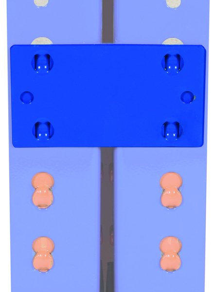 Schulte Z1-Regalverbinder, blau Produktbild img1 L