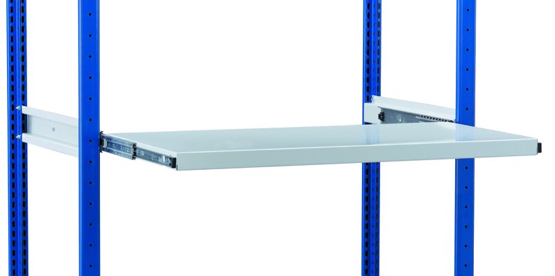Schulte Ausziehboden 1000 x 500 mm, verzinkt, 70 kg Tragkraft Produktbild img1 L