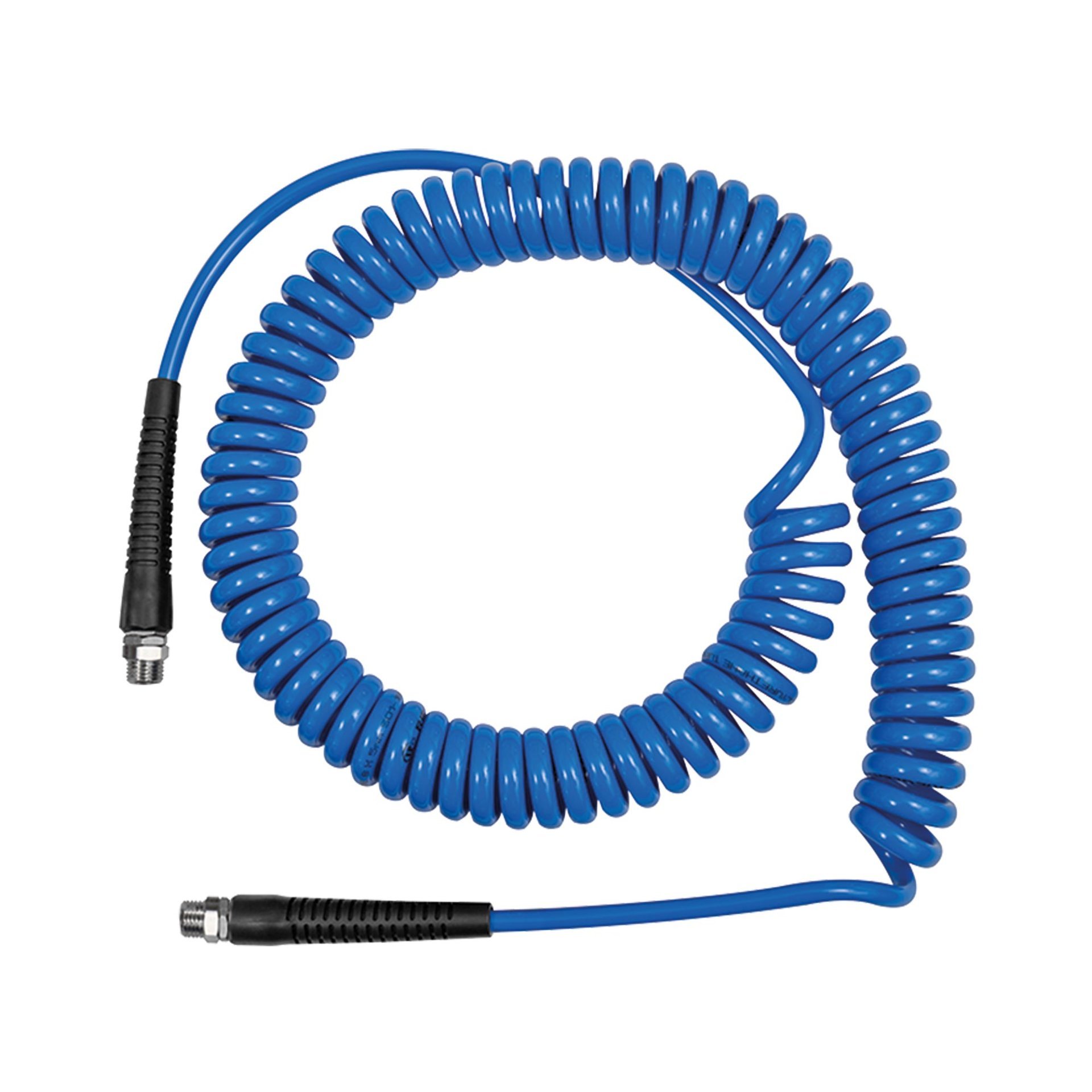 RIEGLER Spiralschlauch , verschraubung , drehbar , gewebeverstärkt , PU, G1/4, Ø10x6,5, 6 m Produktbild img1 L