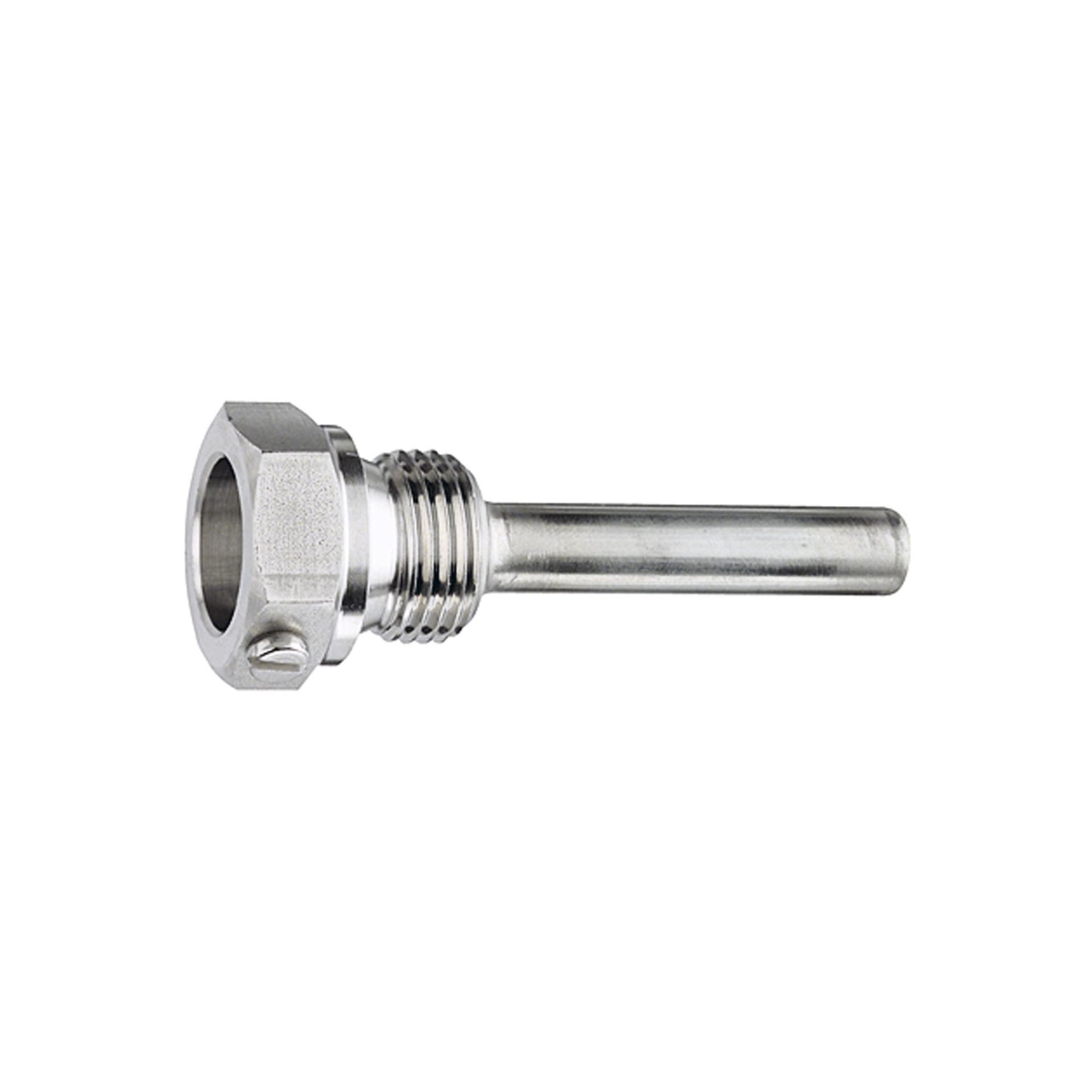 RIEGLER Schutzrohr zum Einschrauben G 1/2, L1 = 160 mm, CrNi-Stahl 1.4571 Produktbild img1 L