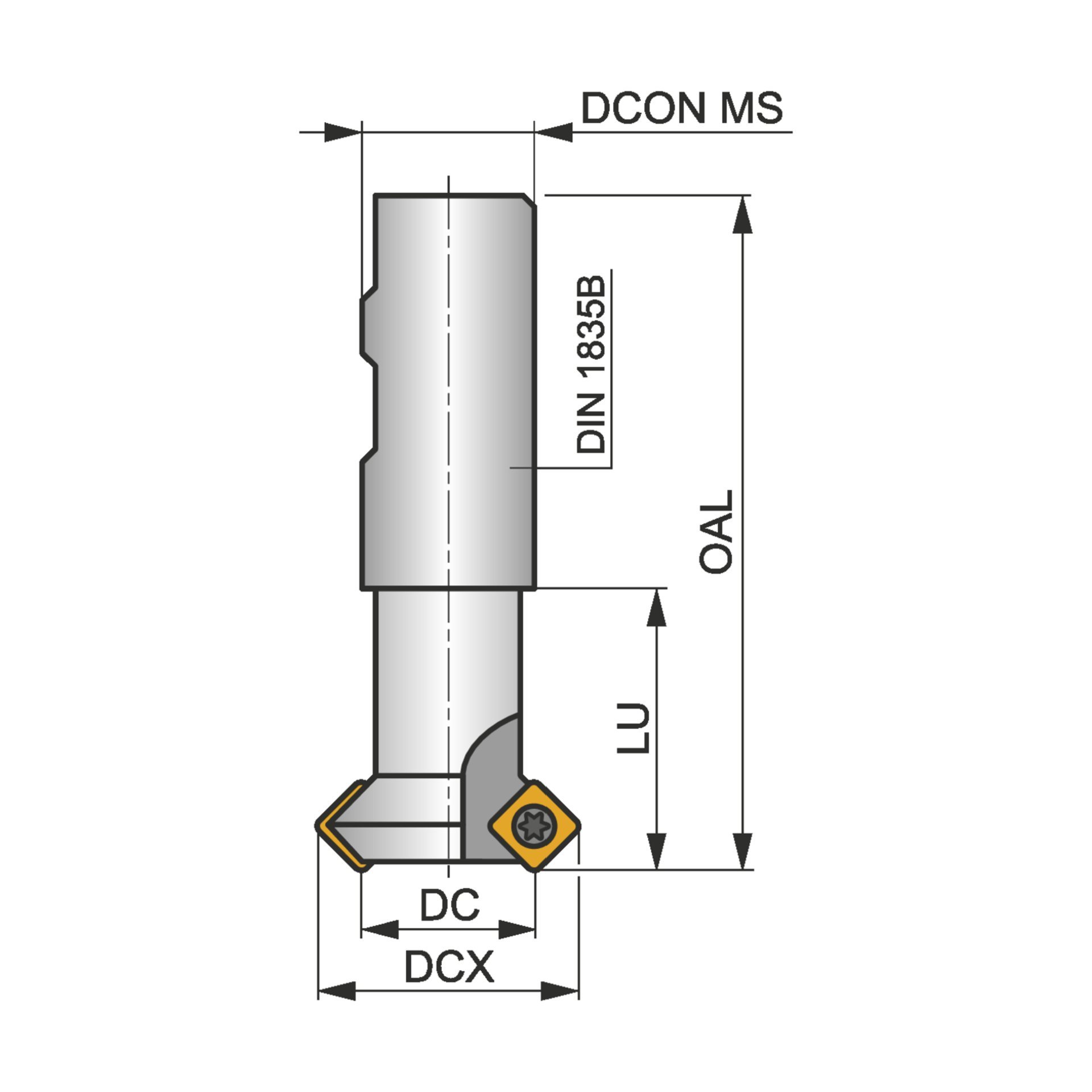 Schaftfräser - Entgraten 25N3R042B25-SSD09-A Produktbild img4 L