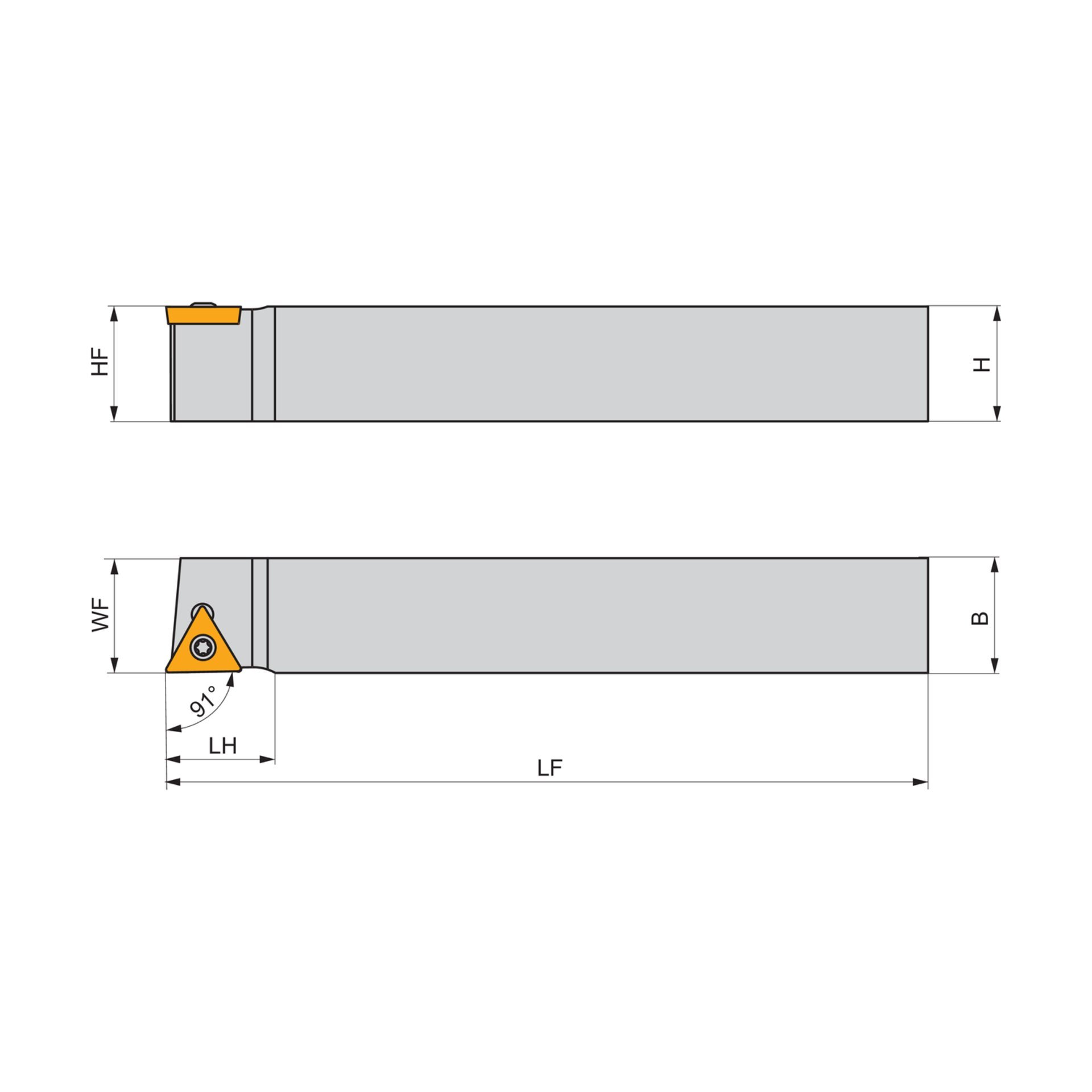 Dormer Pramet Drehwerkzeughalter ISO C STAC(RL) EXT Produktbild img4 L