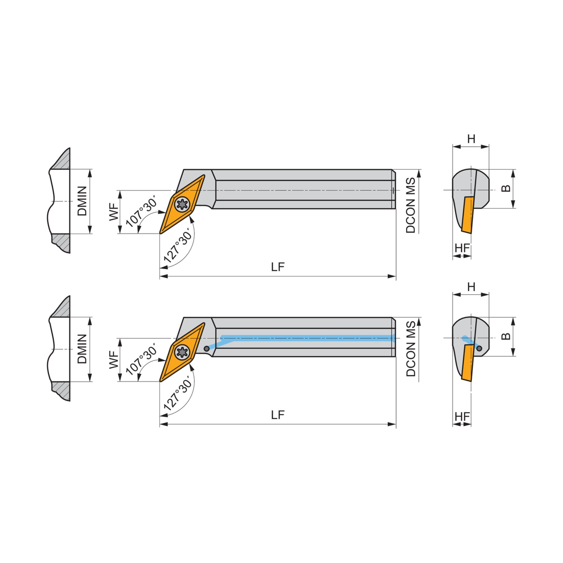 Dormer Pramet Bohrstange ISO S - Rechte Ausführung SVQB(C)(RL) INT Produktbild img4 L
