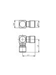 RIEGLER L-Steckverbindung »NonPlusUltra«, Ø 12 mm, VPE 10 Stk. Produktbild img2 L