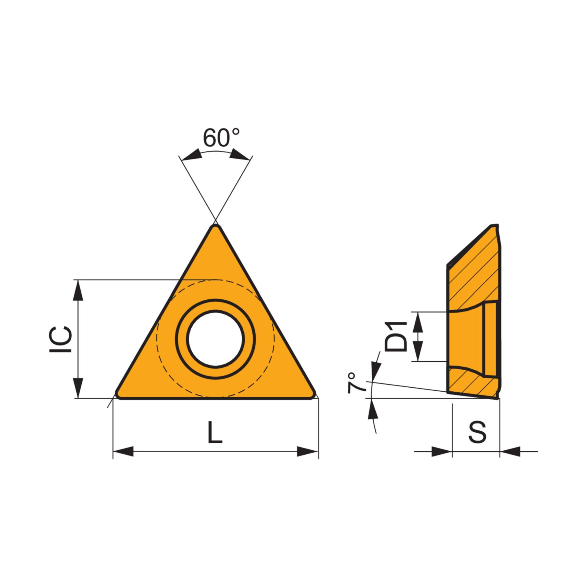 Dormer Pramet Wendeschneidplatten TCGT 16-001344:HF7 Produktbild img2 L