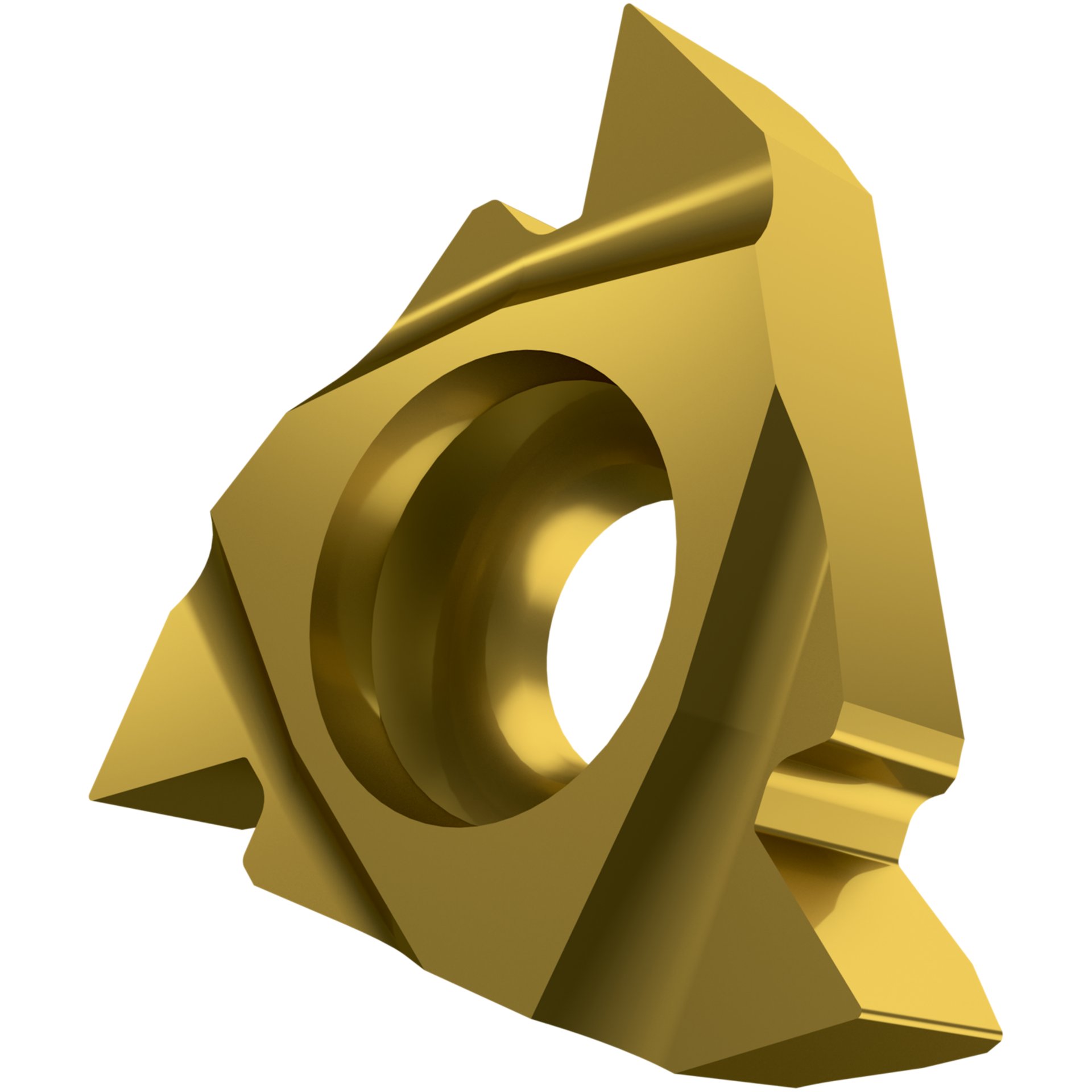 Wendeschneidplatte zum Gewindeschneiden - Außen - Teilprofil - 60° metrisches ISO-Gewinde TN 16ELAG60:T8010 Produktbild img1 L